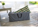 Hoberg Aufbewahrungstasche Gartenmöbelpolster, 130x32x50cm, grau