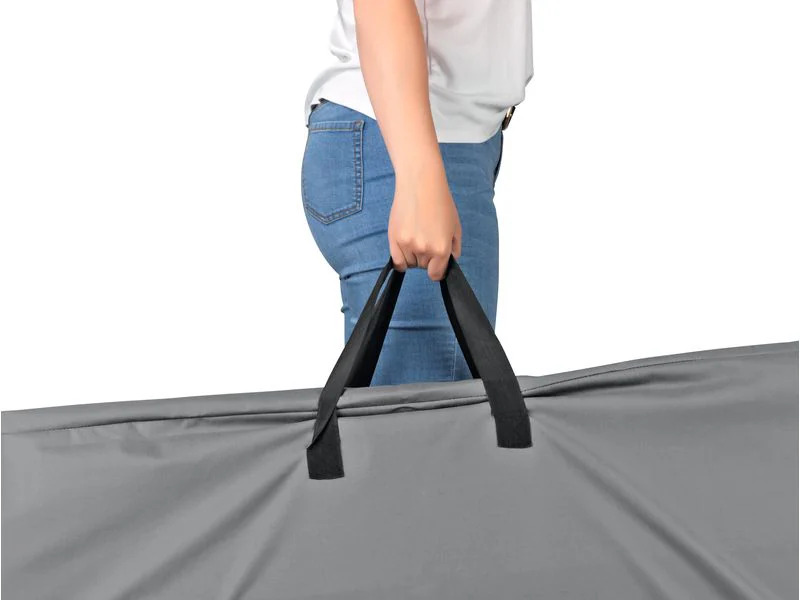 Hoberg Aufbewahrungstasche Gartenmöbelpolster, 130x32x50cm, grau