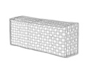 Hoberg Aufbewahrungstasche Gartenmöbelpolster, 130x32x50cm, grau