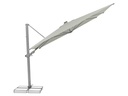 Suncomfort by Glatz Sonnenschirm Varioflex Solar LED, 300 x 300 cm, Light Grey