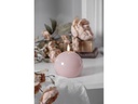 Star Trading LED-Kerze Pillar Flamme Shine, 11 cm, Pink