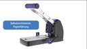 Rapesco Locher P2200 2-fach, 150 Blatt, Schwarz-Violett