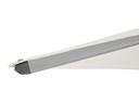 Suncomfort by Glatz Sonnenschirm Slide Ø 250 cm, Sand White
