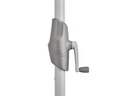 Suncomfort by Glatz Sonnenschirm Slide Ø 250 cm, Sand White