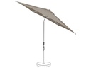 Suncomfort by Glatz Sonnenschirm Slide Ø 250 cm, Light Taupe