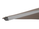 Suncomfort by Glatz Sonnenschirm Slide Ø 250 cm, Light Taupe