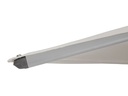 Suncomfort by Glatz Sonnenschirm Slide Ø 250 cm, Light Grey