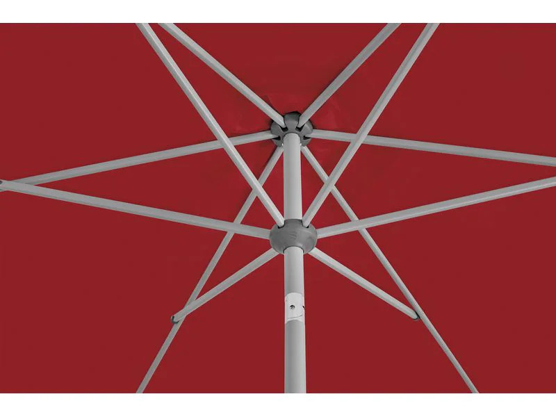 Suncomfort by Glatz Sonnenschirm Slide Ø 250 cm, Aurora Red