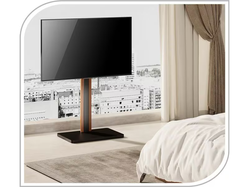 PureMounts Standfuss PM-TVS-10 Schwarz