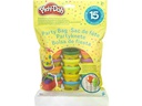Play-Doh Knetmasse Partyknete mit Stickern 15 Dosen à 28 Gramm