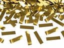 Partydeco Streudeko Konfettikanone Gold, 60 cm