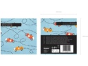 Partydeco Papierservietten Auto Gold, 33 x 33 cm, 12 Stück