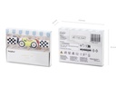 Partydeco Kerze Auto 2-3 cm, Mehrfarbig
