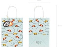 Partydeco Geschenktasche Auto 10,5 x 18 x 25 cm