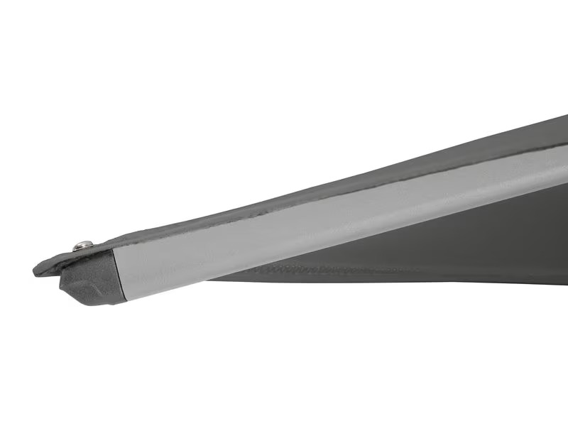 Suncomfort by Glatz Sonnenschirm Slide Ø 250 cm, Stone Grey