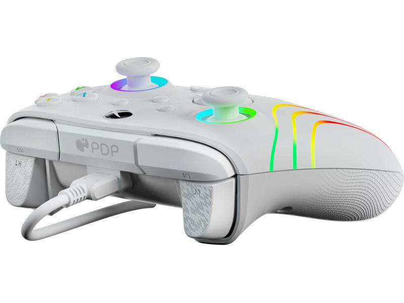 PDP Controller Afterglow Wave Xbox Weiss