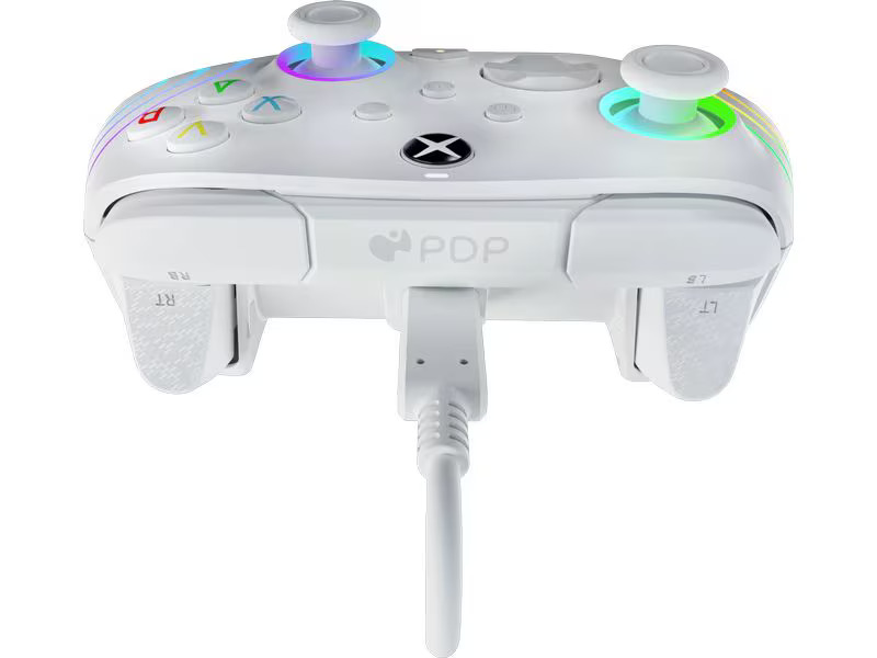 PDP Controller Afterglow Wave Xbox Weiss