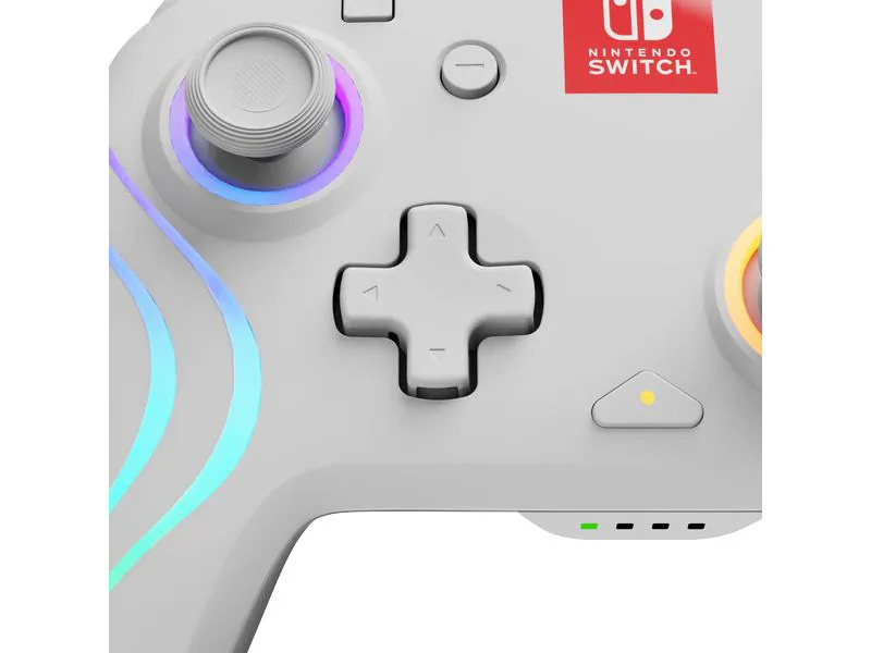 PDP Controller Afterglow Wave Nintendo Switch Weiss