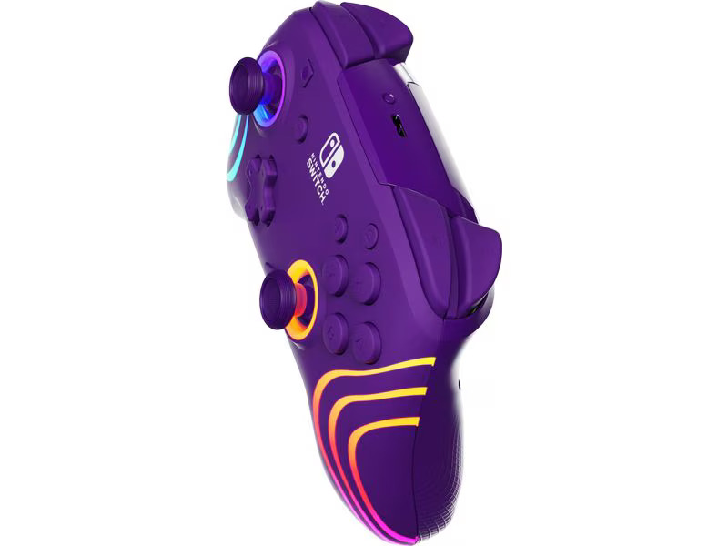 PDP Controller Afterglow Wave Nintendo Switch Violett