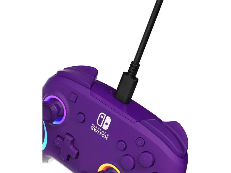 PDP Controller Afterglow Wave Nintendo Switch Violett