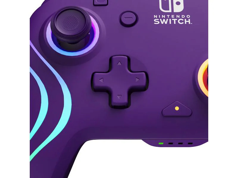 PDP Controller Afterglow Wave Nintendo Switch Violett