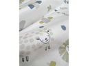 Odenwälder Baby-Sommerschlafsack unwattiert Wildlife Grey Gr. 70