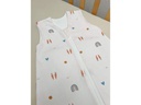 Odenwälder Baby-Sommerschlafsack unwattiert Rainbow Ecru Gr. 70