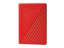Western Digital Externe Festplatte My Passport 2 TB, Rot