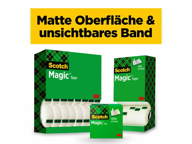 Scotch Klebeband 19 mm x 33 m, 6 Rollen