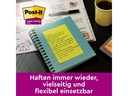 Post-it Notizzettel Super Sticky, mehrfarbig, 6 Blöcke