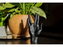 Mandatus Kerze LLAP Candle Hand, Schwarz