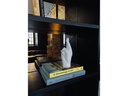 Mandatus Kerze Crossed Fingers Candle Hand, Weiss