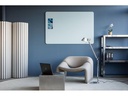 Legamaster Glassboard RC 100 x 200 cm, Chilly lake matt