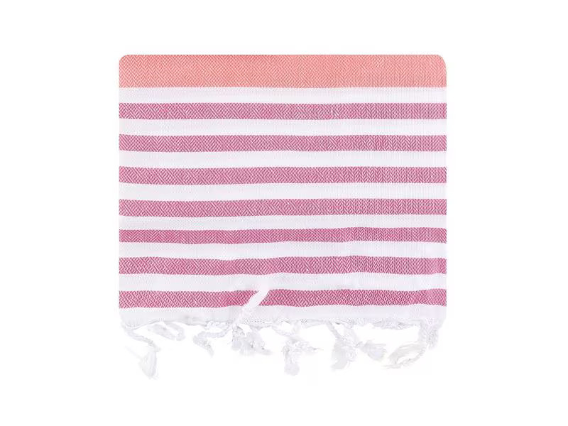 Foutastic Strandtuch Sultan Rosa; Weiss
