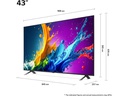 LG TV 43QNED80T6A 43, 3840 x 2160 (Ultra HD 4K), LED-LCD