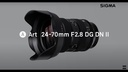 Sigma Zoomobjektiv 24-70mm F/2.8 DG DN II Art Sony E-Mount