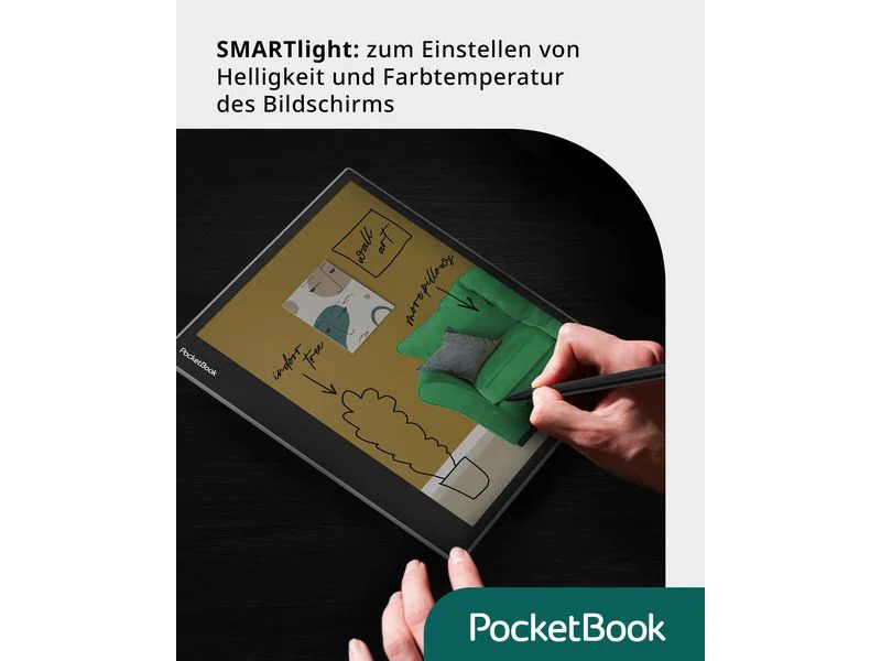 PocketBook E-Book Reader Era Color Mist Grey