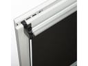Gardinia Verdunklungsrollo NoName Thermo 45 x 150 cm, Schwarz