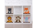 relaxdays Spielzeugbox Affe