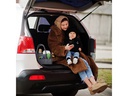 relaxdays Organizer Windel Caddy Filz Grau