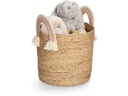 Zeller Present Spielzeugkorb Rainbow Natur Seegras 35 x 34 cm