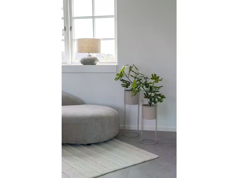 House Nordic Blumentopfhalter Rabo 2 Stück, Sand