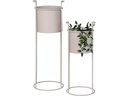 House Nordic Blumentopfhalter Rabo 2 Stück, Sand