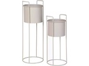 House Nordic Blumentopfhalter Rabo 2 Stück, Sand