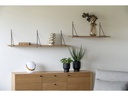 House Nordic Blumentopf Fulda 2 Stück, Schwarz