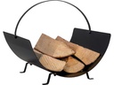 House Nordic Holzregal Tires Schwarz