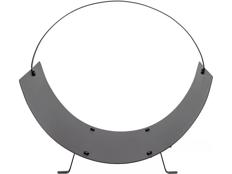 House Nordic Holzregal Tires Schwarz
