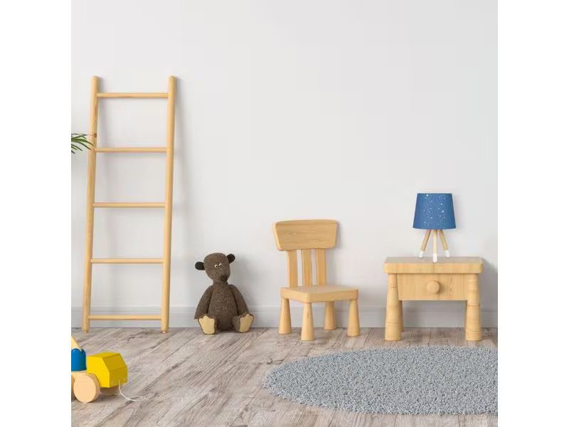 relaxdays Tischlampe Sterne Hellbraun