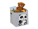 relaxdays Spielzeugkorb Panda