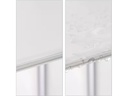 relaxdays Schuhschrank mit 12 Fächern Silber/Transparent/Weiss